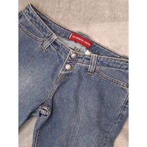 Levi Strauss Co 505 Womens Jeans Blue Denim Bootcut Stretch Size 10